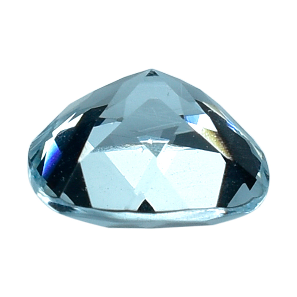 AQUAMARINE CUT CUSHION (B) 7MM 1.34 Cts.