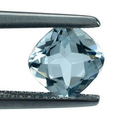 AQUAMARINE CUT CUSHION (B) 7MM 1.34 Cts.
