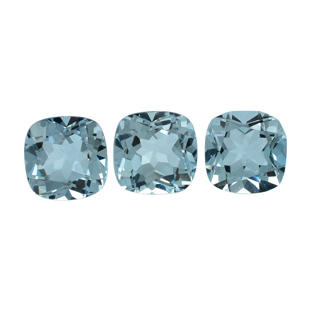 AQUAMARINE CUT CUSHION (B) 5MM 0.53 Cts.