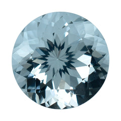 AQUAMARINE CUT ROUND (B) 9MM 2.8 Cts.