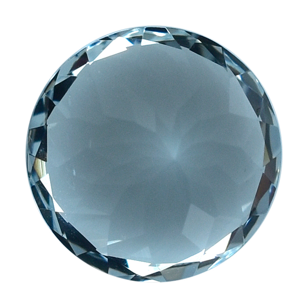 AQUAMARINE CUT ROUND (B) 9MM 2.8 Cts.