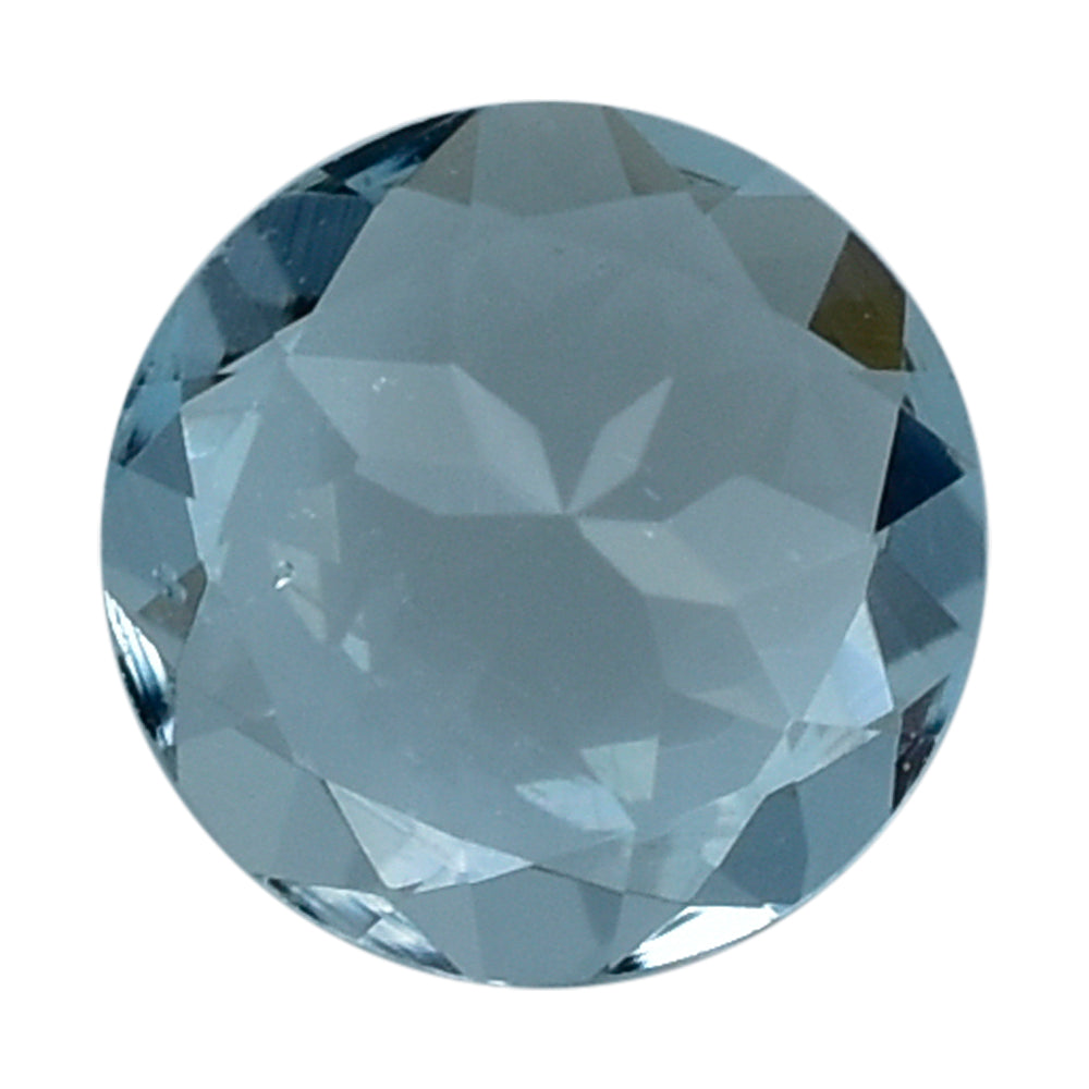 AQUAMARINE CUT ROUND (B/WINDOW) 6MM 0.65 Cts.