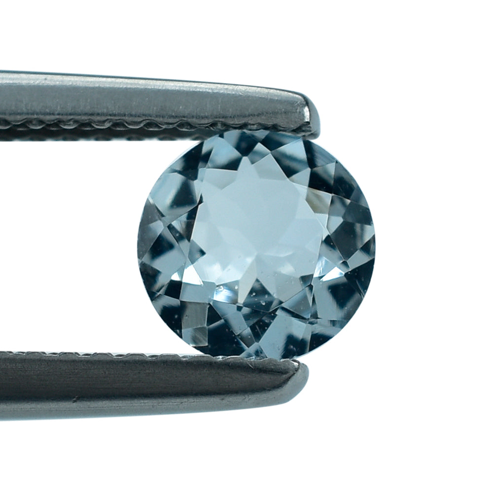 AQUAMARINE CUT ROUND (B/WINDOW) 6MM 0.65 Cts.