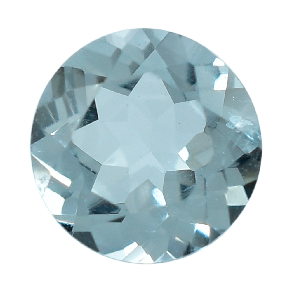 AQUAMARINE CUT ROUND (B/WINDOW) 5MM 0.38 Cts.