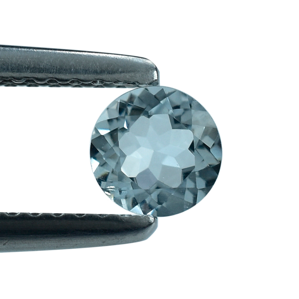 AQUAMARINE CUT ROUND (B/WINDOW) 5MM 0.38 Cts.