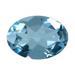AQUAMARINE CUT OVAL (A++/SI) 7X5MM 0.60 Cts.