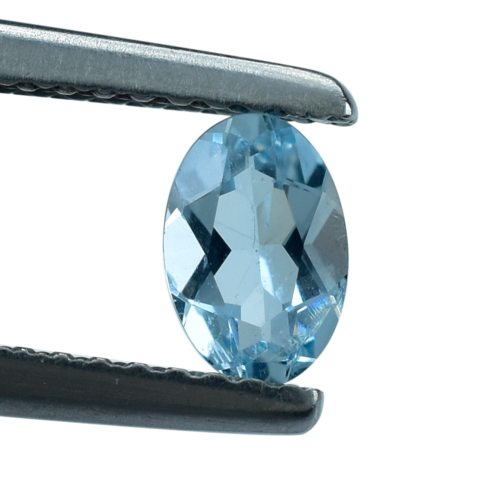 AQUAMARINE CUT OVAL (A++/SI) 6X4MM 0.38 Cts.