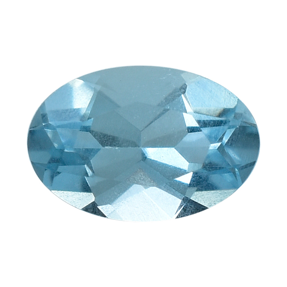 AQUAMARINE CUT OVAL (A++/SI) (TRANSLUCENT) 6X4MM 0.41 Cts.