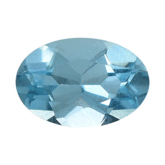 AQUAMARINE CUT OVAL (A++/SI) (TRANSLUCENT) 6X4MM 0.41 Cts.