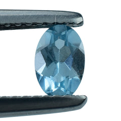 AQUAMARINE CUT OVAL (A++/SI) (TRANSLUCENT) 6X4MM 0.41 Cts.