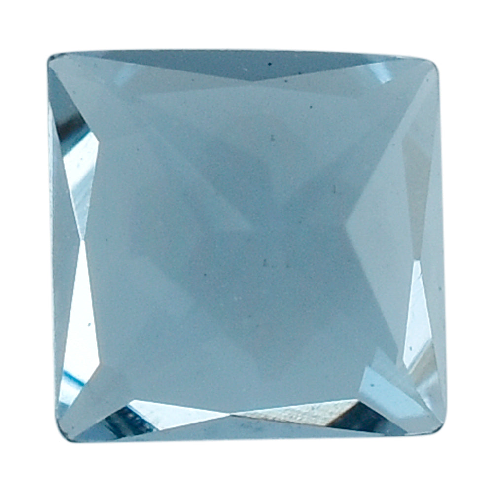 AQUAMARINE PRINCESS CUT SQUARE (A++/SI) 3MM 0.11 Cts.