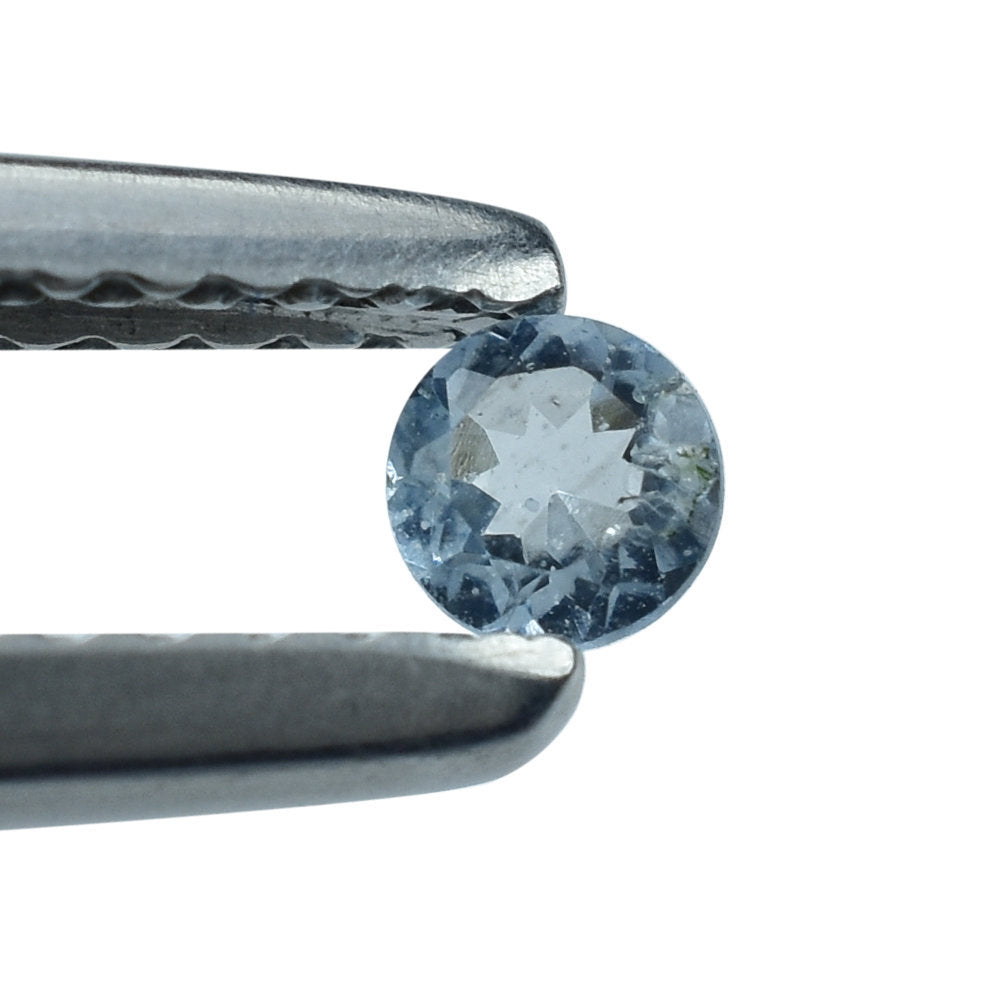 AQUAMARINE CUT ROUND (A++/SI) 3MM 0.05 Cts.