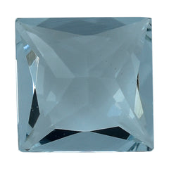 AQUAMARINE PRINCESS CUT SQUARE (C) 8MM 1.80 Cts.