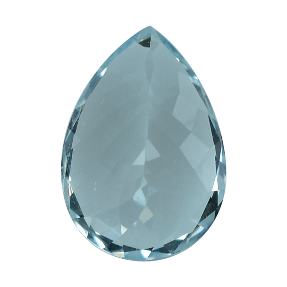 AQUAMARINE CUT PEAR (C) 10X7MM 2.05 Cts.