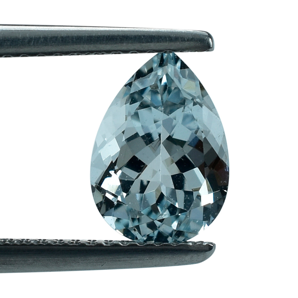 AQUAMARINE CUT PEAR (C) 10X7MM 2.05 Cts.