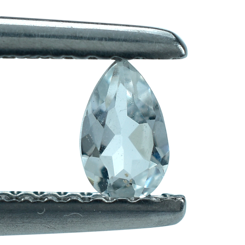 AQUAMARINE CUT PEAR (C) 5X3MM 0.20 Cts.