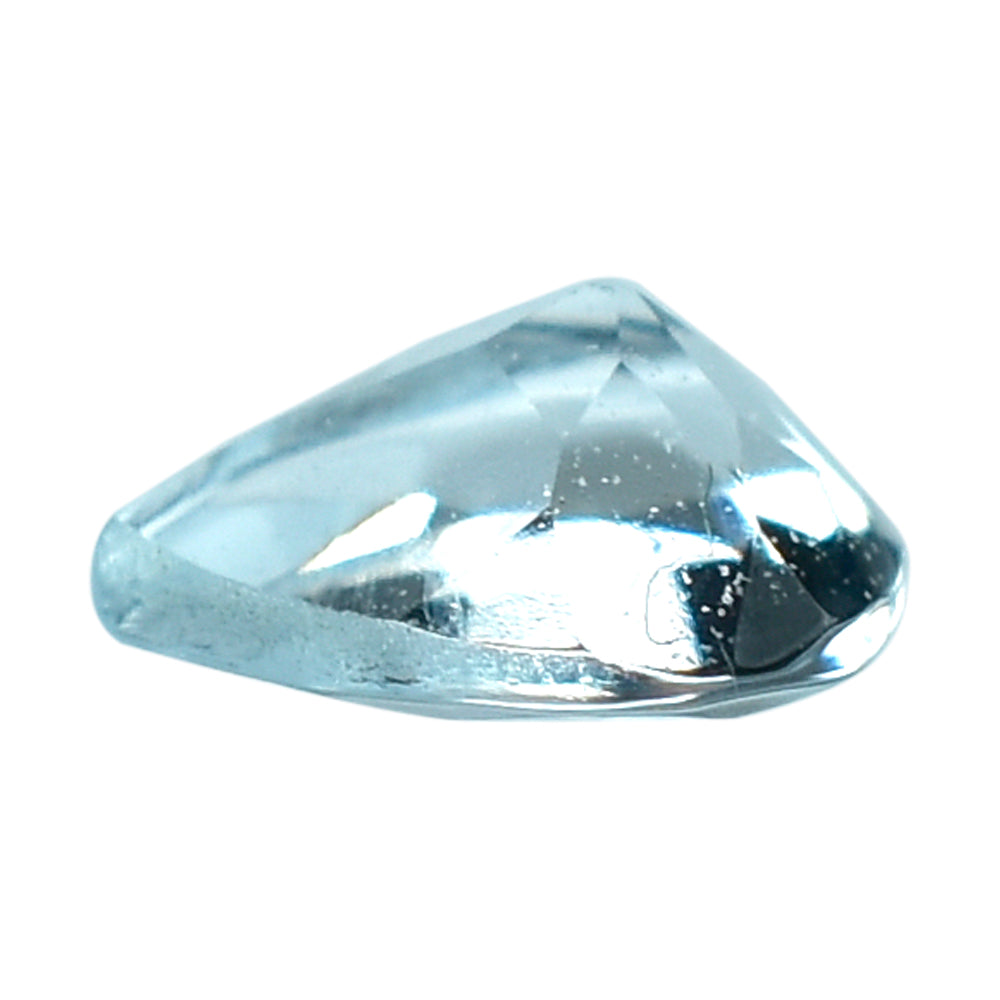 AQUAMARINE CUT PEAR (C) 4X3MM 0.11 Cts.