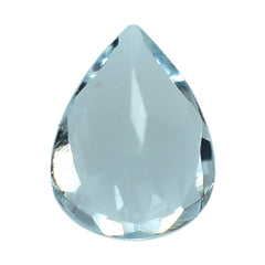 AQUAMARINE CUT PEAR (C) 4X3MM 0.11 Cts.