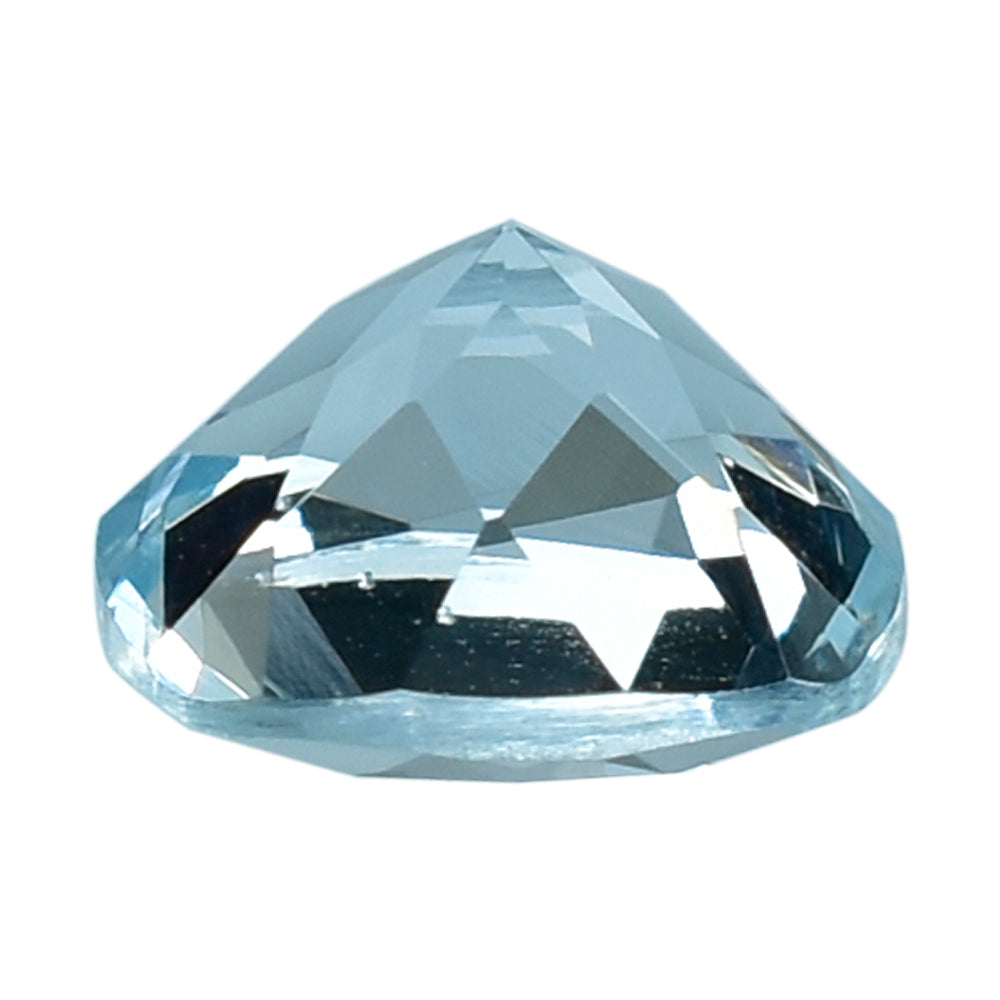 AQUAMARINE CUT CUSHION (C) 7MM 1.23 Cts.