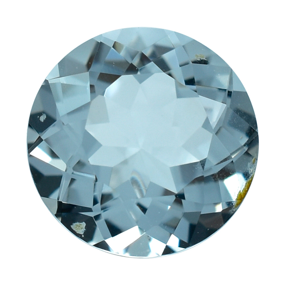AQUAMARINE CUT ROUND (C) 8MM 1.90 Cts.