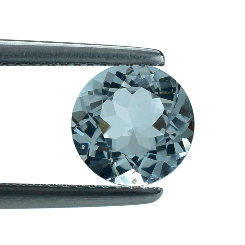 AQUAMARINE CUT ROUND (C) 8MM 1.90 Cts.