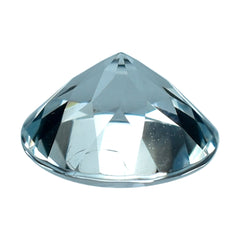 AQUAMARINE CUT ROUND (C) 7MM 1.15 Cts.