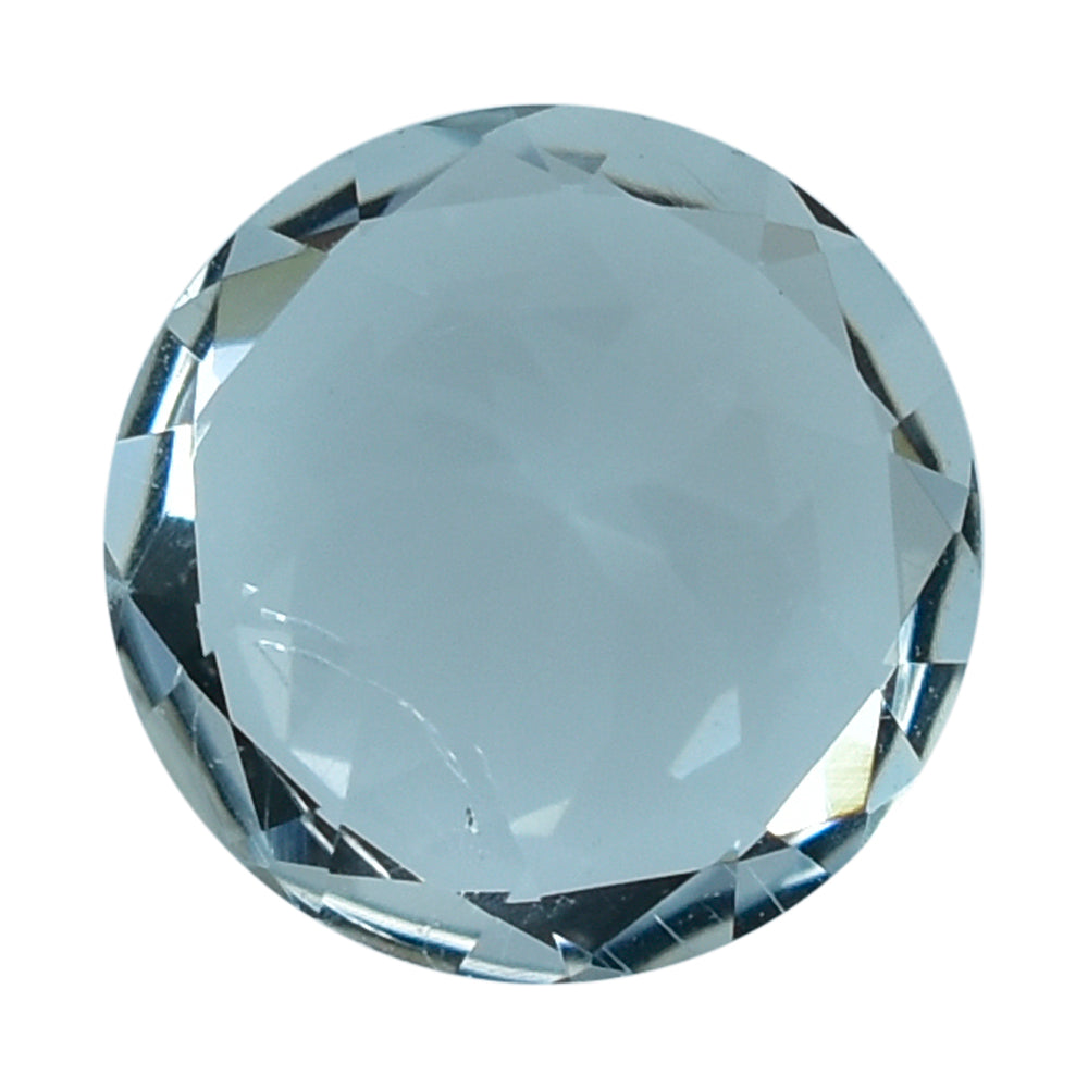 AQUAMARINE CUT ROUND (C) 7MM 1.15 Cts.
