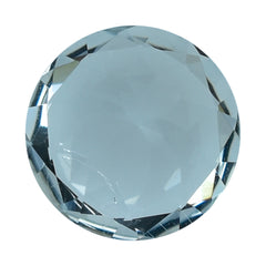 AQUAMARINE CUT ROUND (C) 7MM 1.15 Cts.