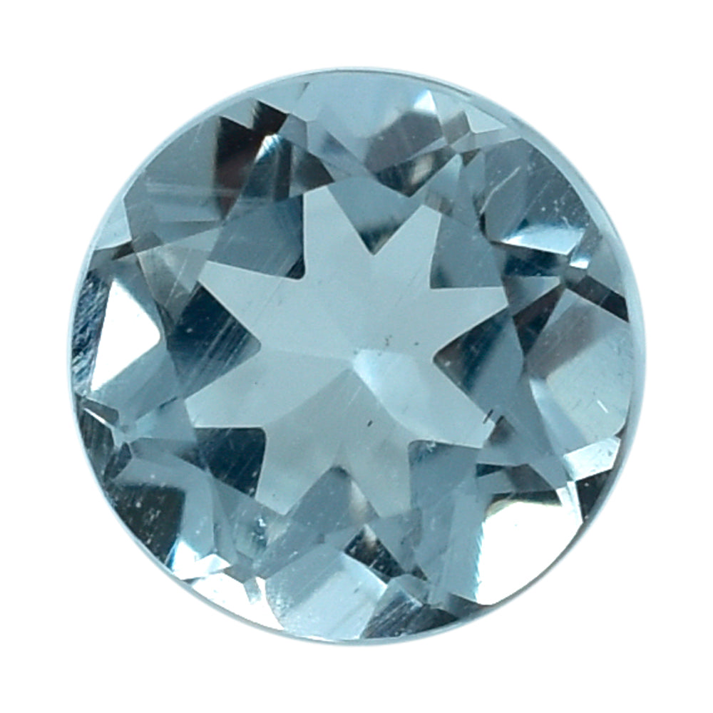 AQUAMARINE CUT ROUND (C) 4.50MM 0.33 Cts.