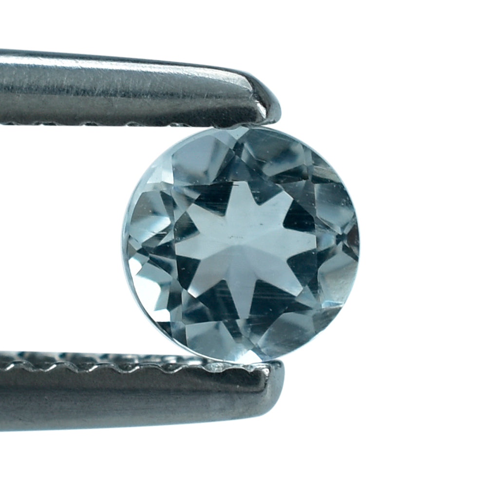 AQUAMARINE CUT ROUND (C) 4.50MM 0.33 Cts.