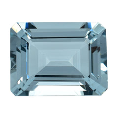 AQUAMARINE CUT OCTAGON (C) 13X10MM 6.03 Cts.
