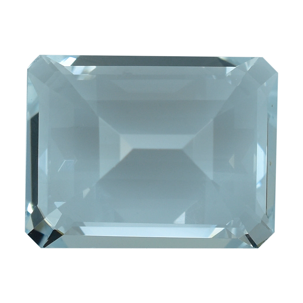 AQUAMARINE CUT OCTAGON (C) 13X10MM 6.03 Cts.