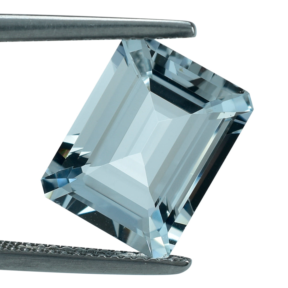 AQUAMARINE CUT OCTAGON (C) 13X10MM 6.03 Cts.