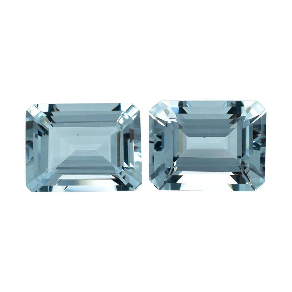 AQUAMARINE CUT OCTAGON (C) 13X10MM 6.03 Cts.