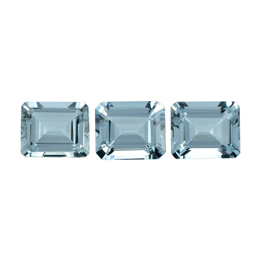 AQUAMARINE CUT OCTAGON (C) 12X10MM 4.99 Cts.