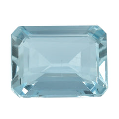 AQUAMARINE CUT OCTAGON (C) 8X6MM 1.25 Cts.