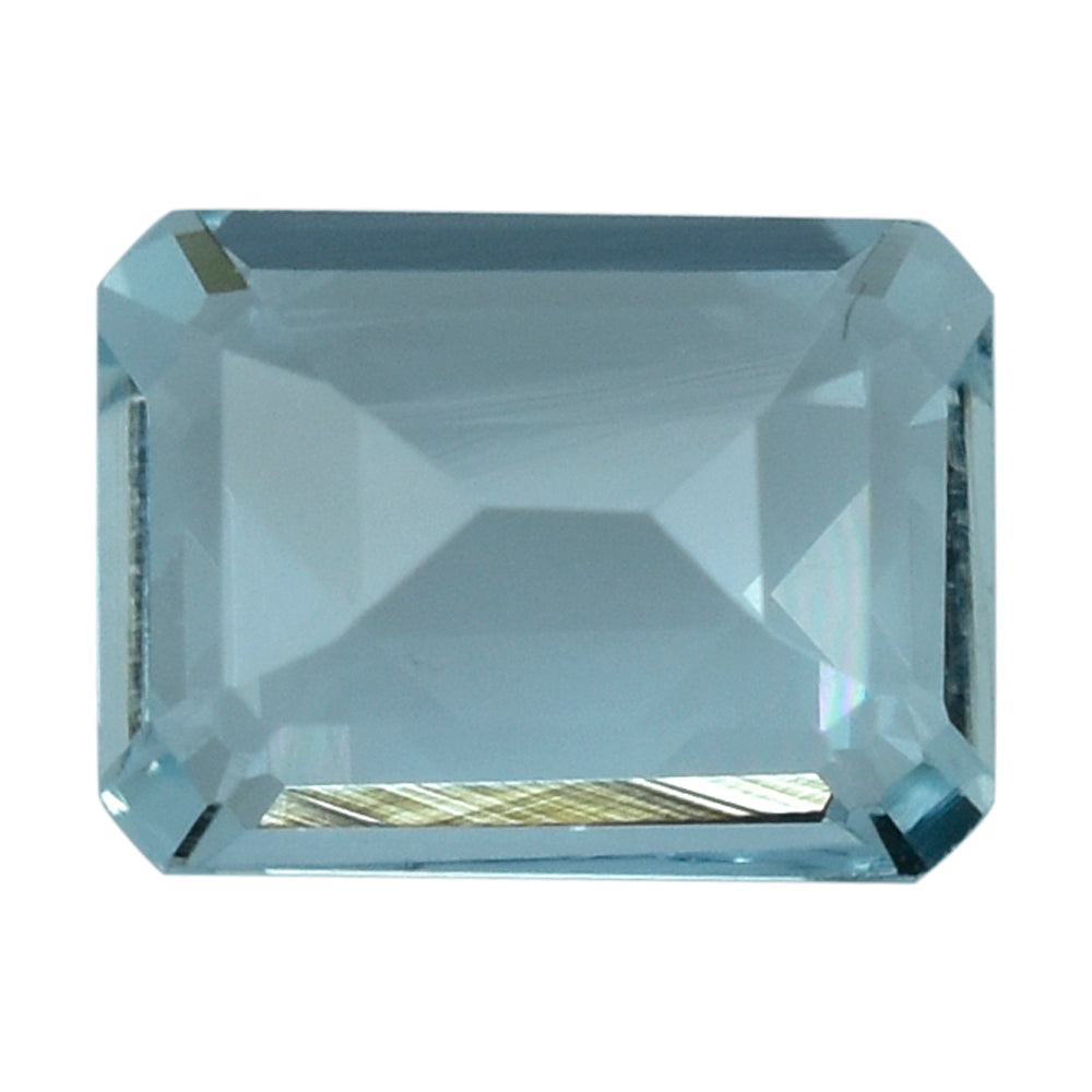 AQUAMARINE CUT OCTAGON (C) 8X6MM 1.25 Cts.