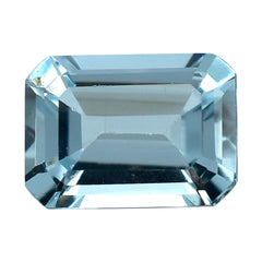 AQUAMARINE CUT OCTAGON (C) 7X5MM 1.00 Cts.