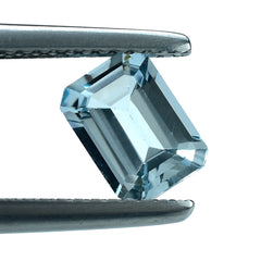 AQUAMARINE CUT OCTAGON (C) 7X5MM 1.00 Cts.