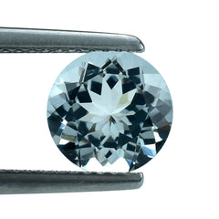AQUAMARINE CUT ROUND (B/SI) 8MM 1.78 Cts.