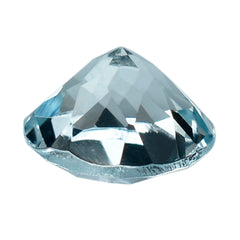 AQUAMARINE CUT ROUND (B/SI) 7MM 1.23 Cts.