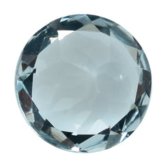 AQUAMARINE CUT ROUND (B/SI) 7MM 1.23 Cts.