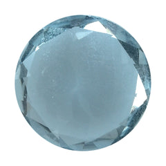 AQUAMARINE CUT ROUND (B/SI) 6MM 0.81 Cts.