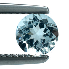 AQUAMARINE CUT ROUND (B/SI) 6MM 0.81 Cts.