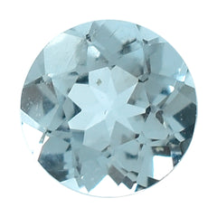 AQUAMARINE CUT ROUND (B/SI) 4MM 0.25 Cts.