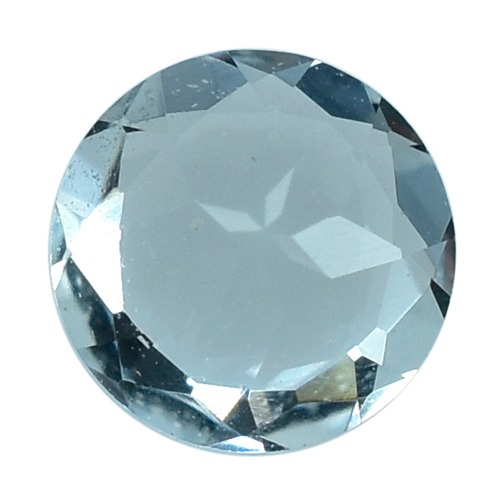 AQUAMARINE CUT ROUND (B/SI) 4MM 0.25 Cts.
