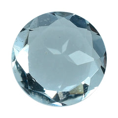 AQUAMARINE CUT ROUND (B/SI) 4MM 0.25 Cts.