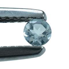 AQUAMARINE CUT ROUND (B/SI) 3MM 0.07 Cts.