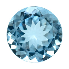 AQUAMARINE CUT ROUND (A++) 6MM 0.72 Cts.