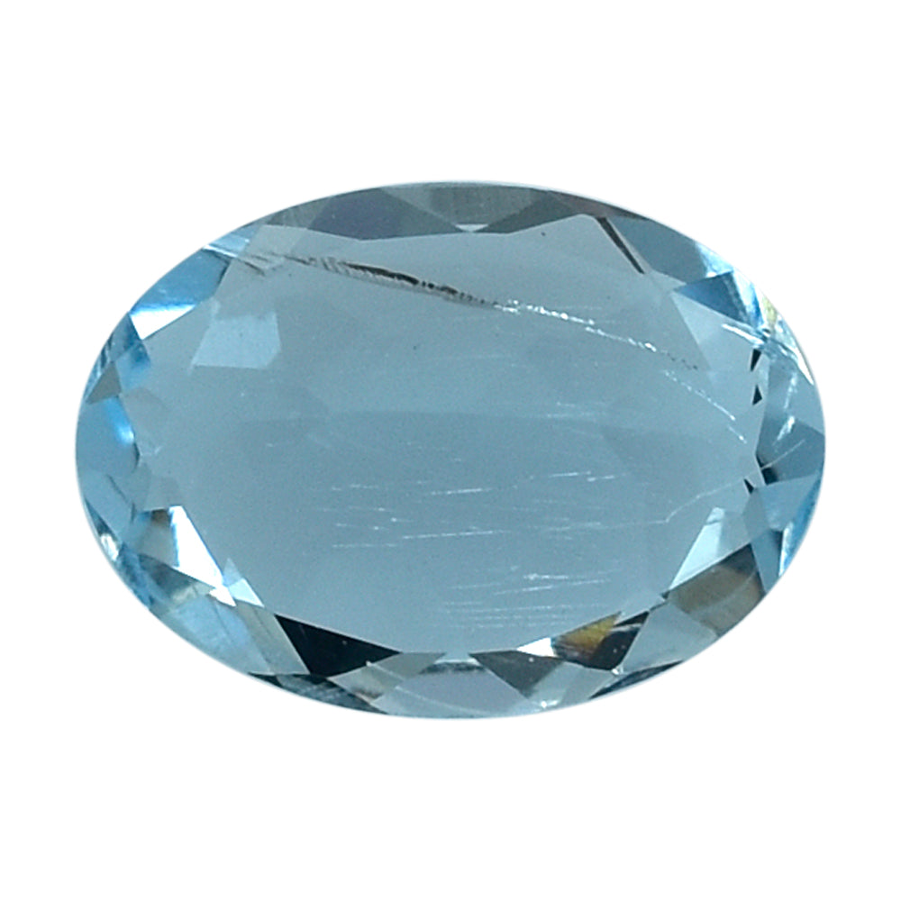 AQUAMARINE CUT OVAL (A+++) 7X5MM 0.65 Cts.